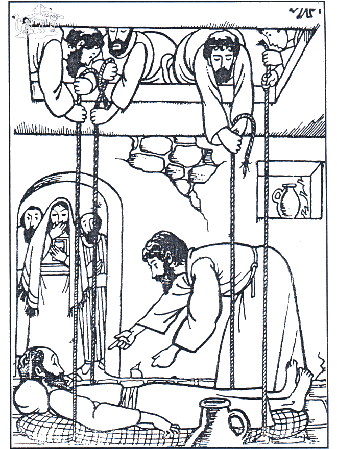 Haealing of the paralysed man 3 - Det ny testamente