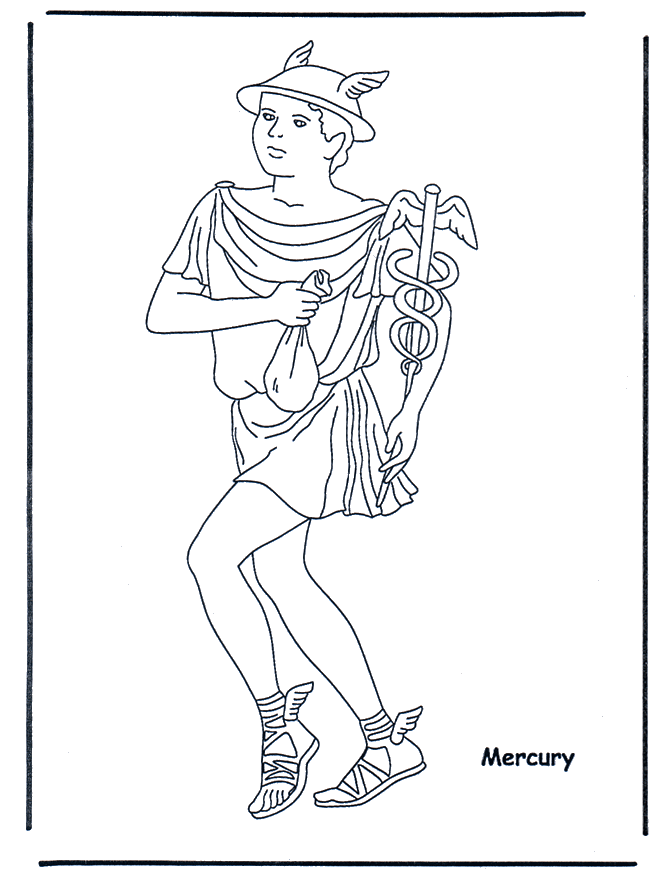 Hermes - Malesider med romerne