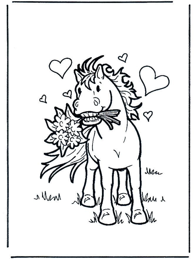 Horse in love - Heste-malesider