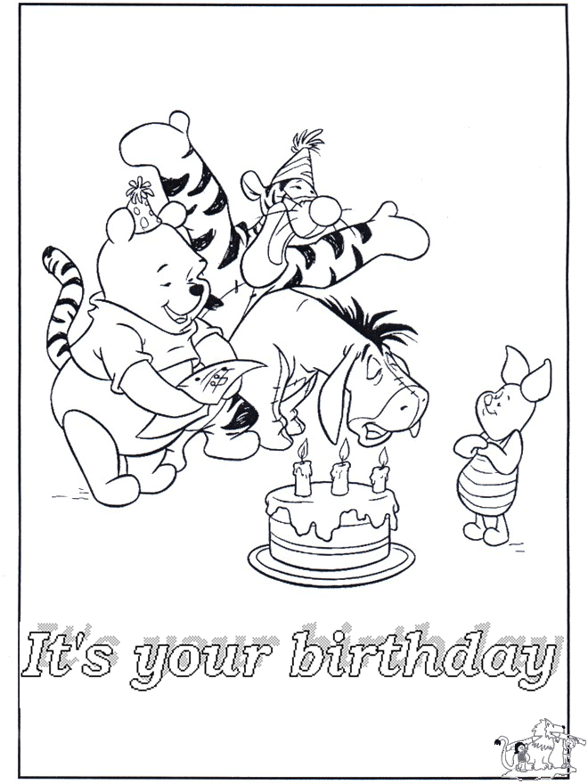 Hurrah birthday - Malesider med fødselsdag