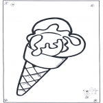 Børne-malesider - Ice cream