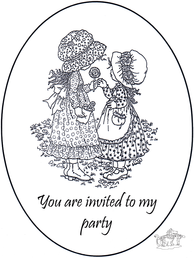 Invitation Sarah Kay 2 - Invitationer