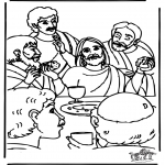 Bibel-malesider - Last supper