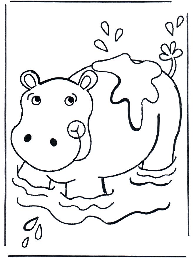 Little hippo 3 - Dyre-malesider