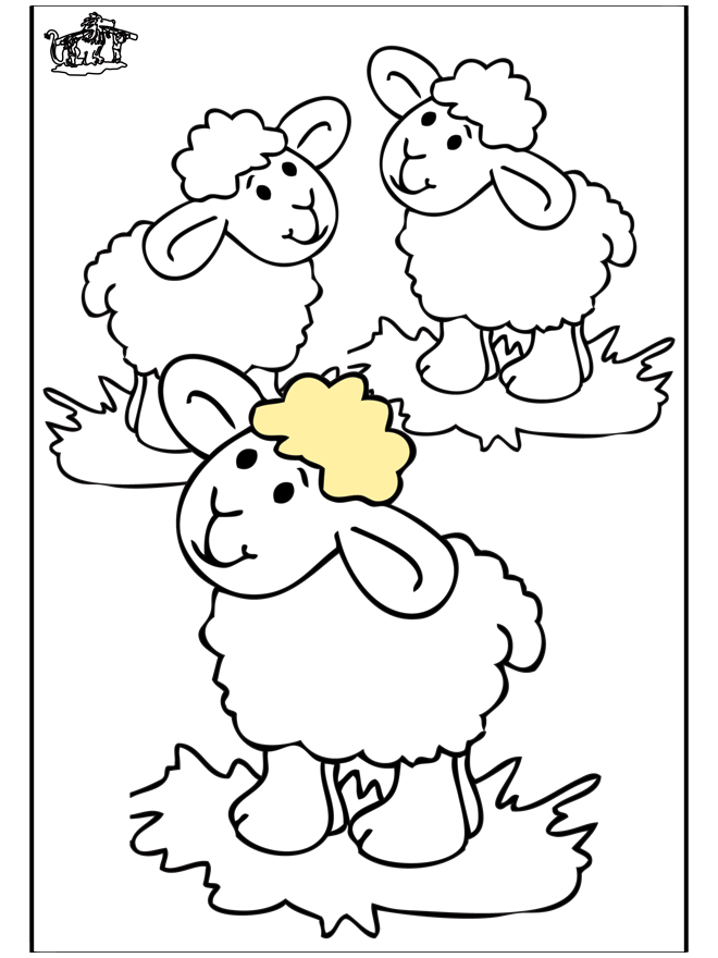 Little sheep 3 - Kæledyr og bondegårdsdyr