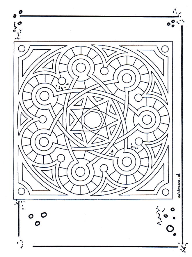 Mandala 15 - Geo-mandalaer