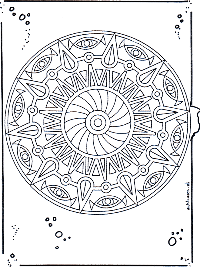 Mandala 20 - Geo-mandalaer