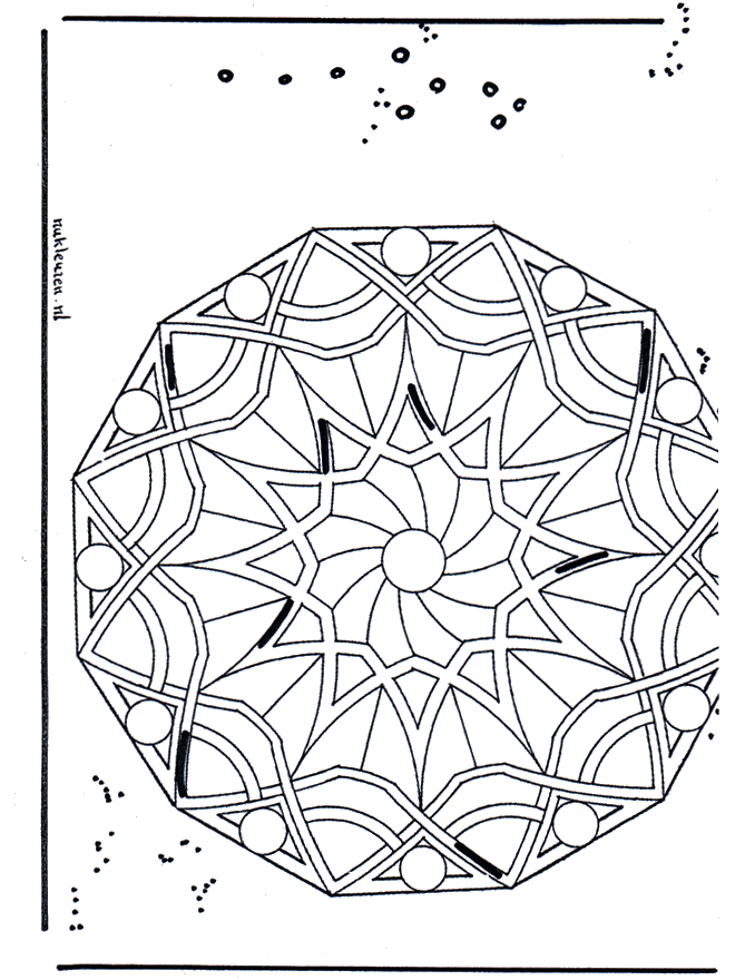 Mandala 22 - Geo-mandalaer