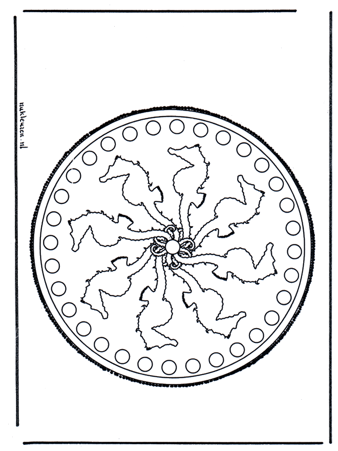 Mandala 23 - Geo-mandalaer