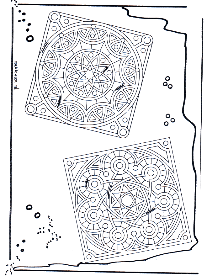 Mandala 24 - Geo-mandalaer