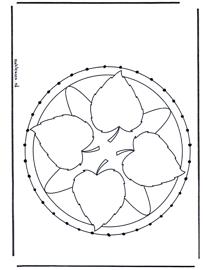 Mandala 27 - Brodering af mandalaer