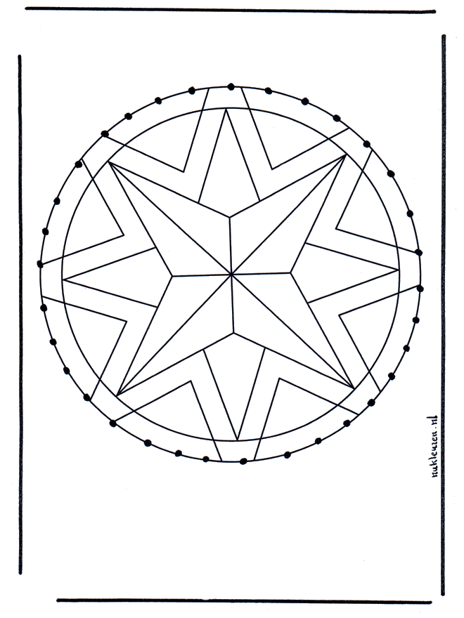 Mandala 28 - Brodering af mandalaer