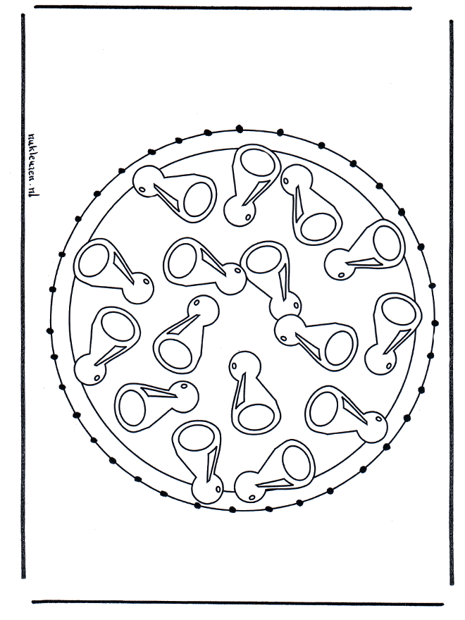 Mandala 30 - Brodering af mandalaer