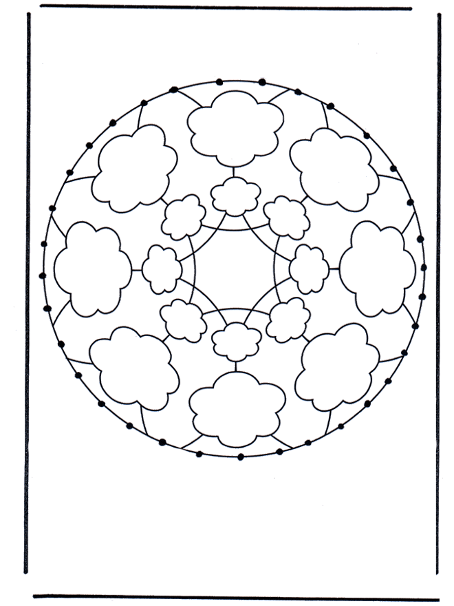 Mandala 31 - Brodering af mandalaer