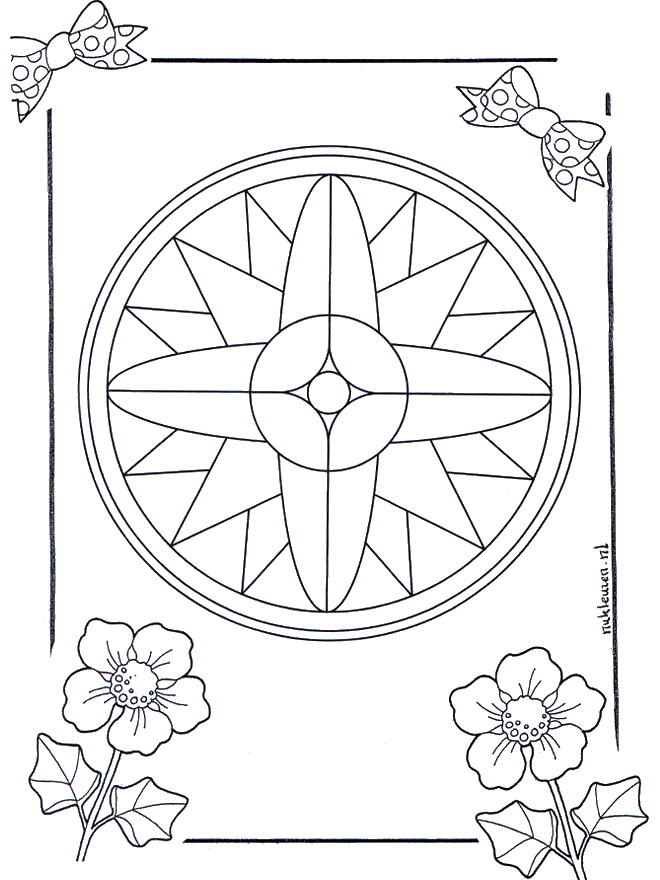 Mandala 7 - Geo-mandalaer