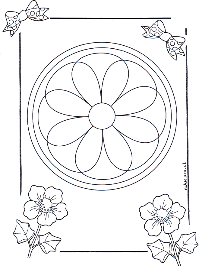 Mandala 8 - Geo-mandalaer