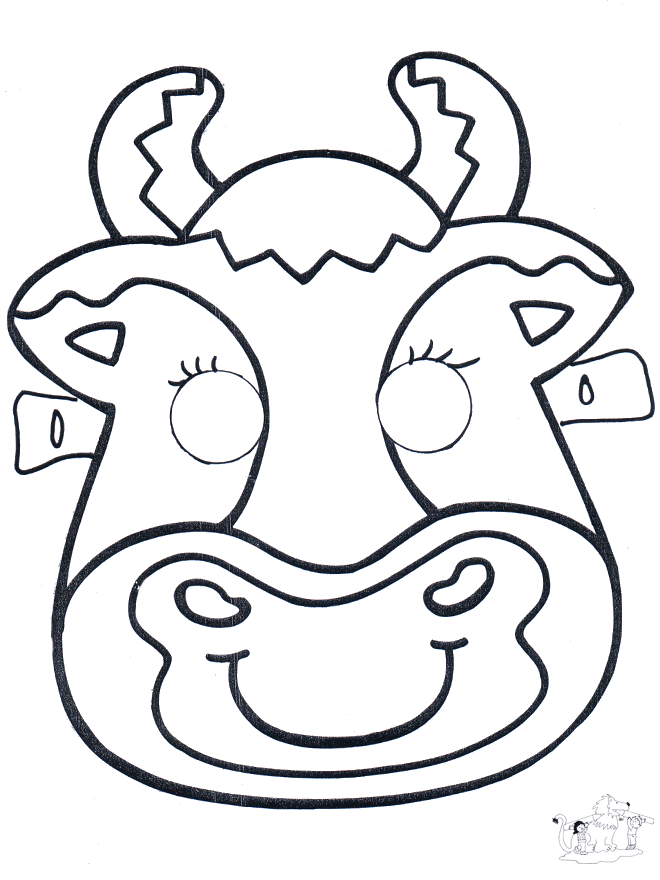 Mask Cow 2 - Masker