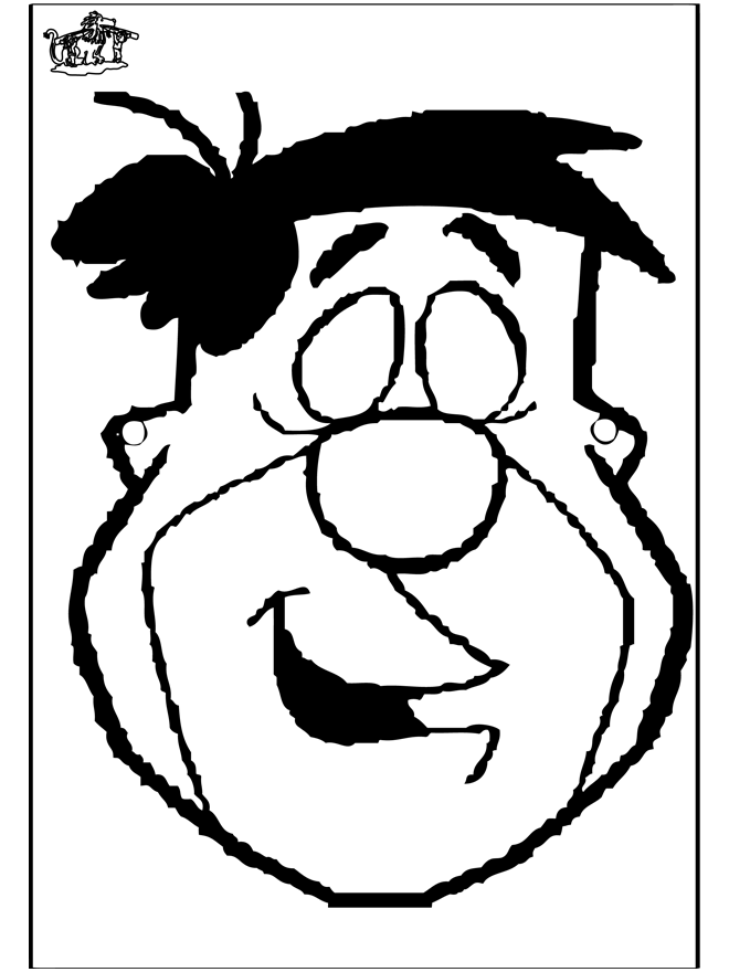 Mask Fred Flintstone - Masker