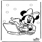 Sjove figurer - Minnie Mouse