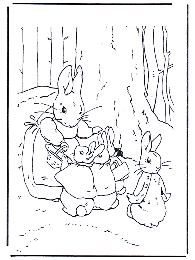 Mother Rabbit 2 - Malesider med Beatrix Potter