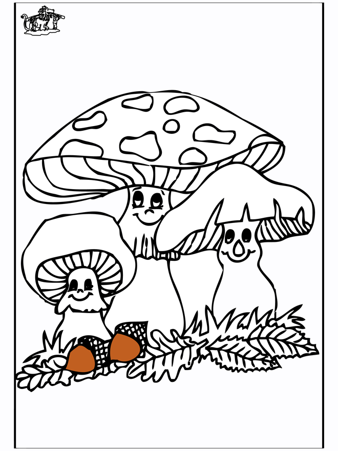 Mushroom 1 - Malesider - efterår