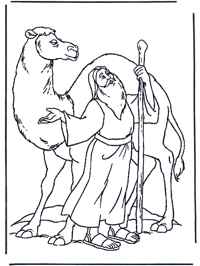 Noah and a camel - Det gamle testamente