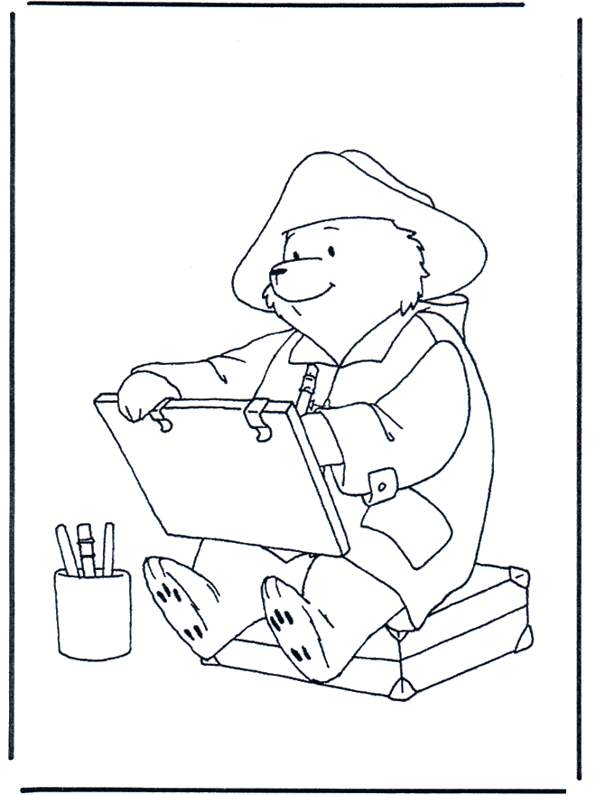 Paddington bear 1 - Malesider med bjørnen Paddington