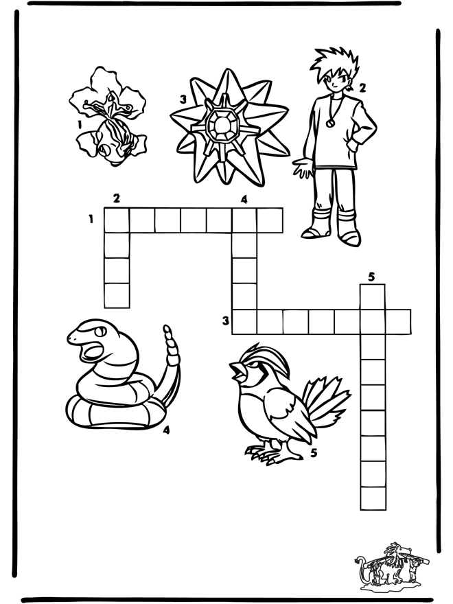 Pokemon puzzle 9 - Puslespil