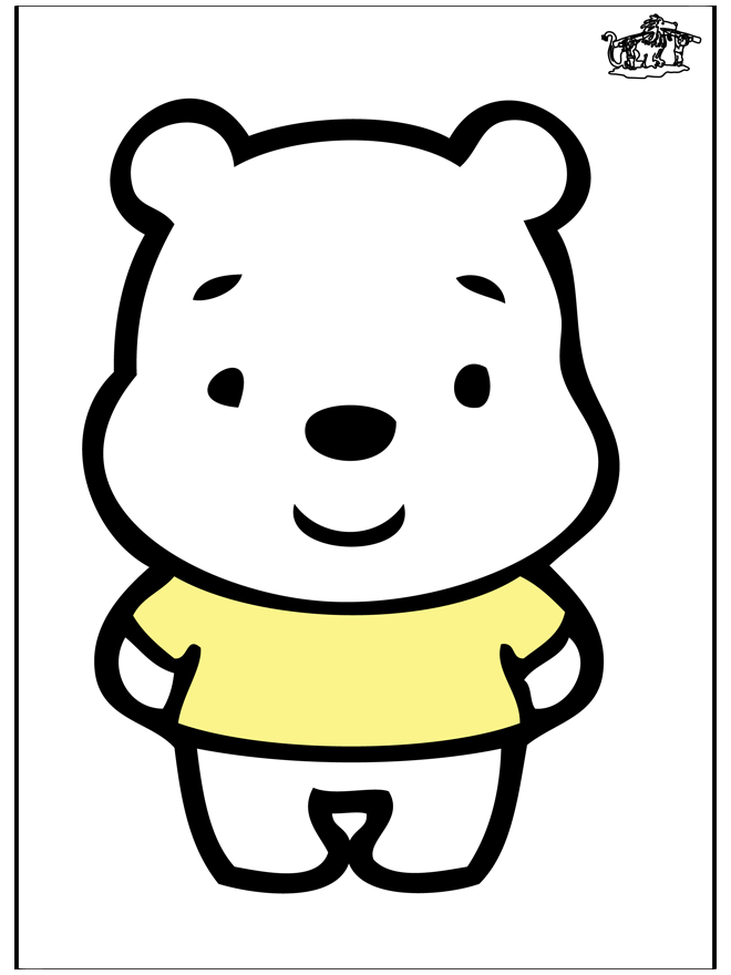 Prickingcard bear - Prik-kort med dyr