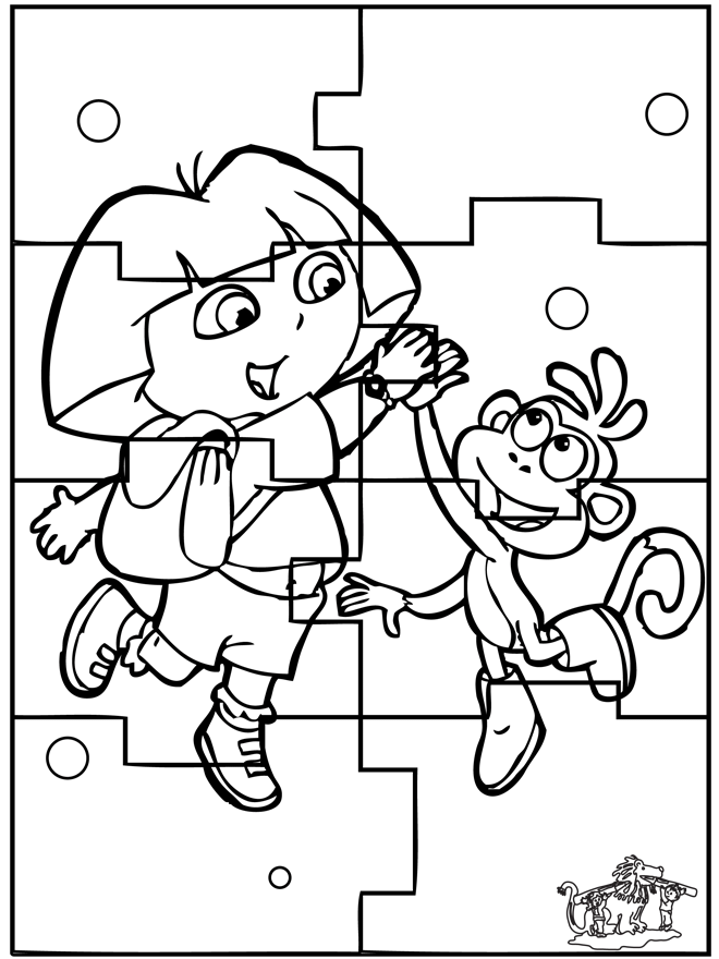 Puzzle Dora - Puslespil