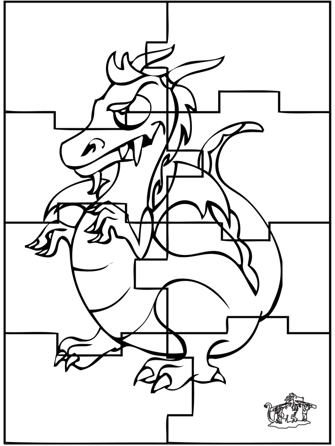 Puzzle dragon - Puslespil
