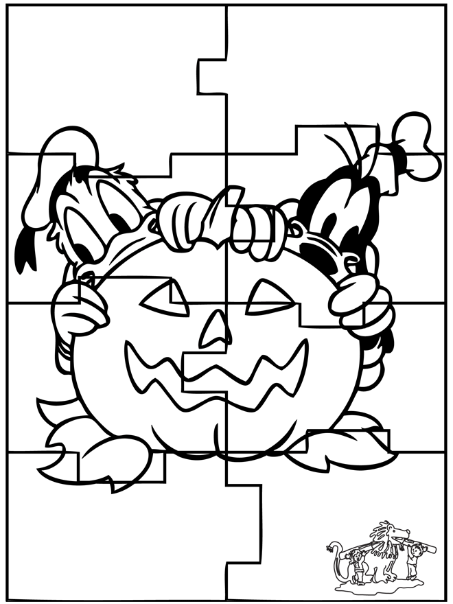 Puzzle Halloween - Puslespil