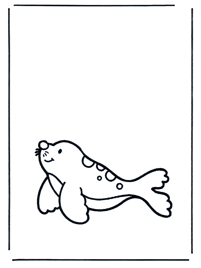 Seal 1 - Delfiner og Vanddyr