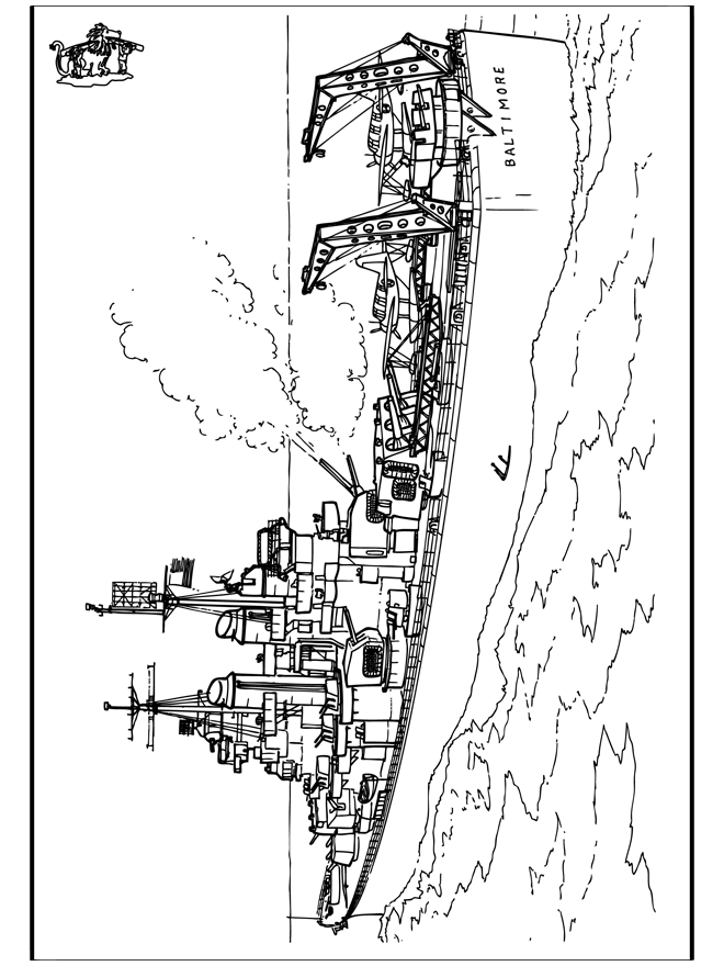Ship 2 - Malesider med skibe
