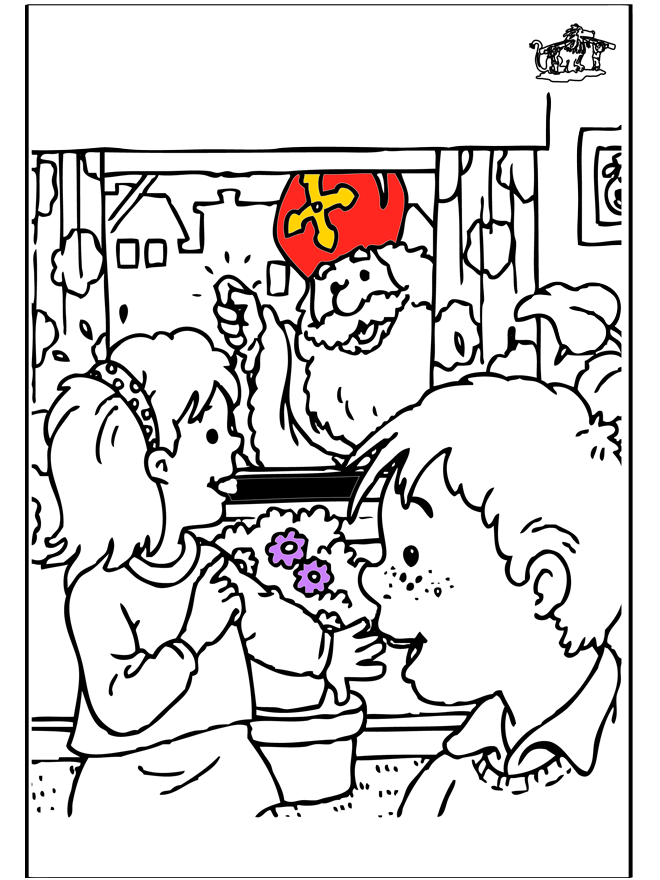 Sinterklaas 56 - Sint Nicolas coloring pages