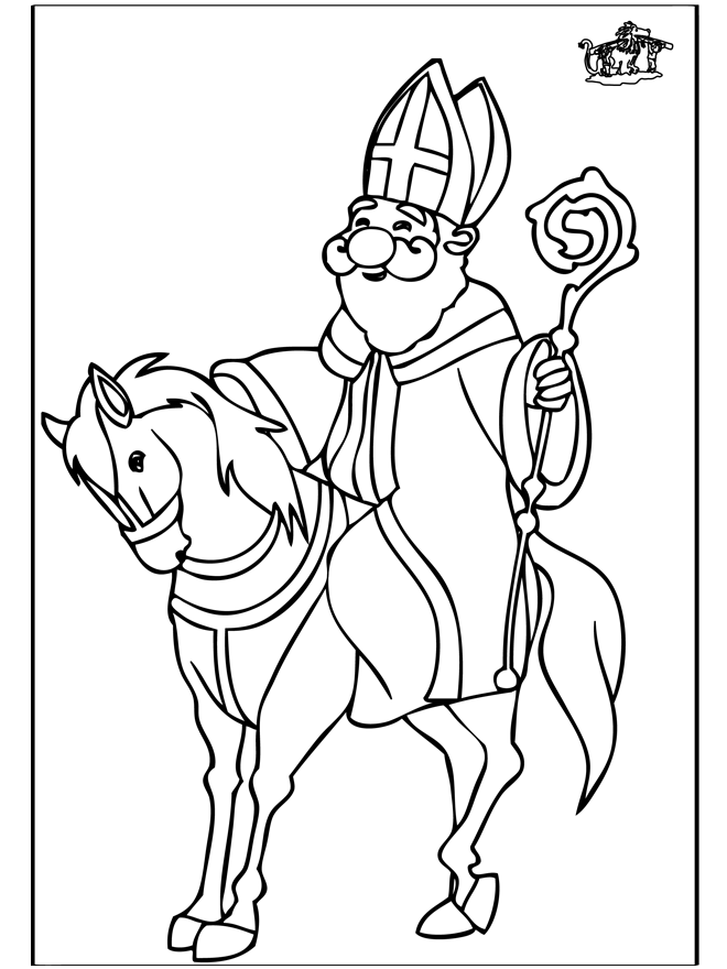 Sinterklaas 59 - Sint Nicolas coloring pages