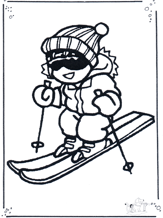 Skiing 2 - Malesider med sport