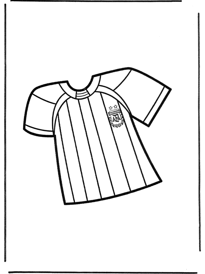 Soccer t-shirt - Fodbold-malesider