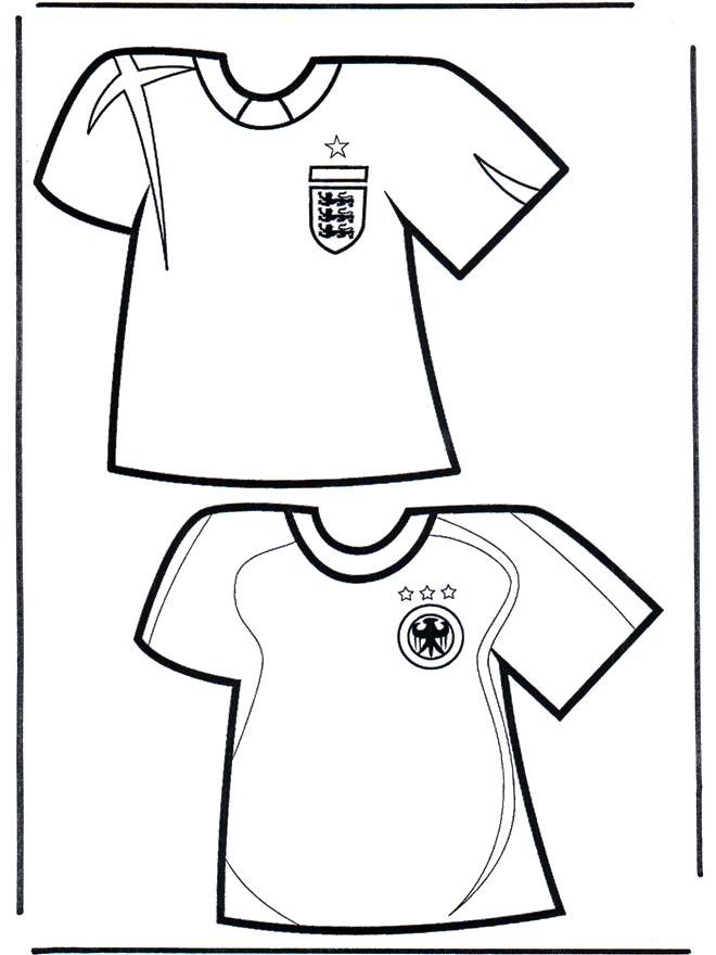 Soccer t-shirts 2 - Fodbold-malesider
