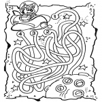 Håndarbejde - Space labyrinth