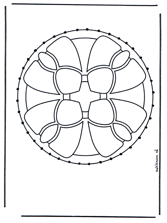 Stitchingcard 1 - Brodering af mandalaer