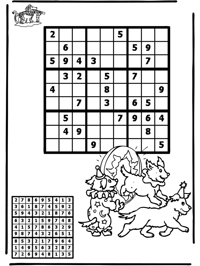 Sudoku Circus - Puslespil