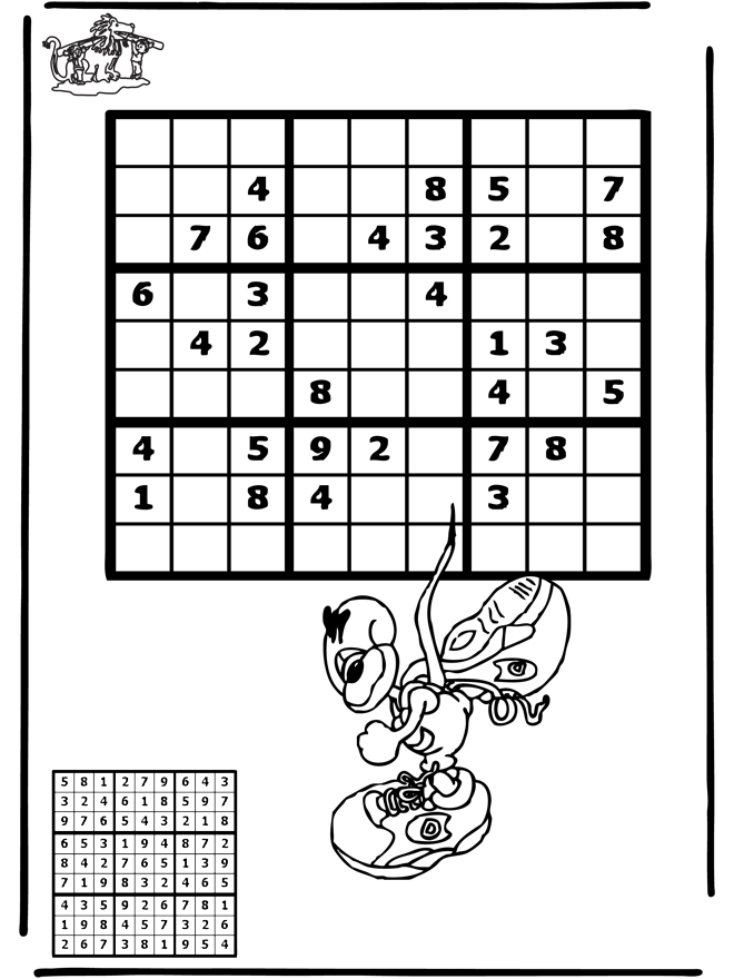 Sudoku Diddl 1 - Puslespil