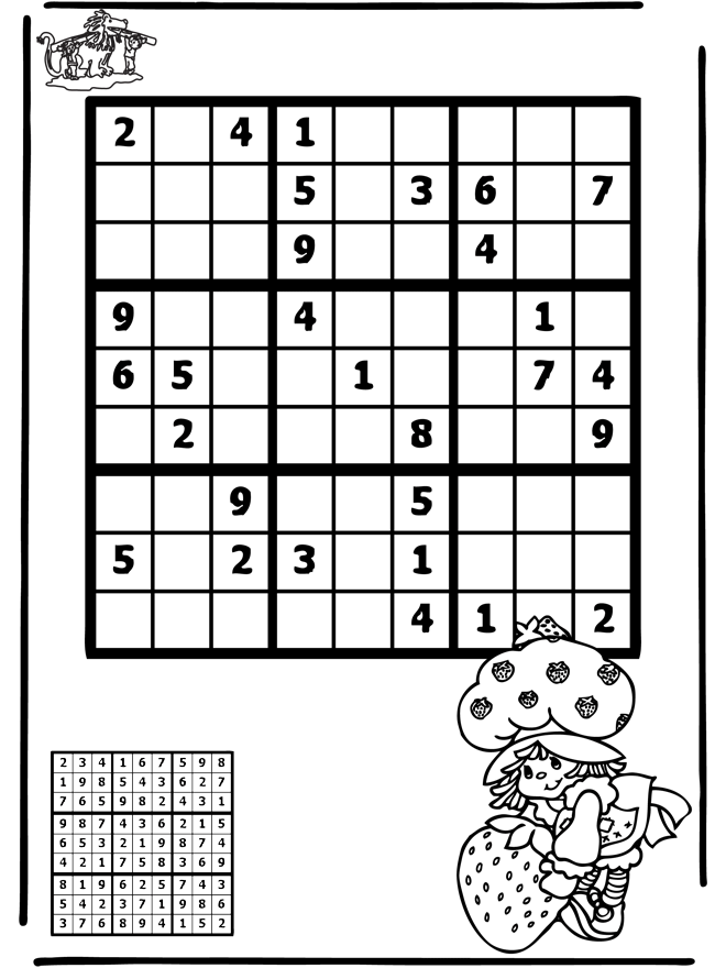 Sudoku girl - Puslespil