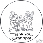 Håndarbejde - Thanks grand pa