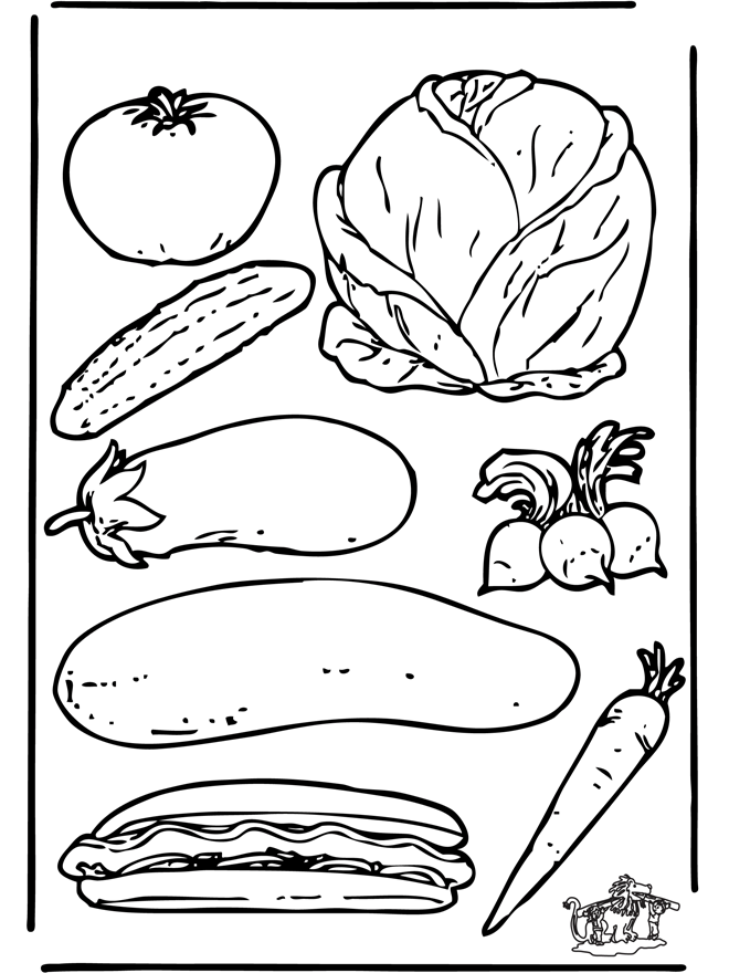 Vegatables 2 - Frugt og grøntsager