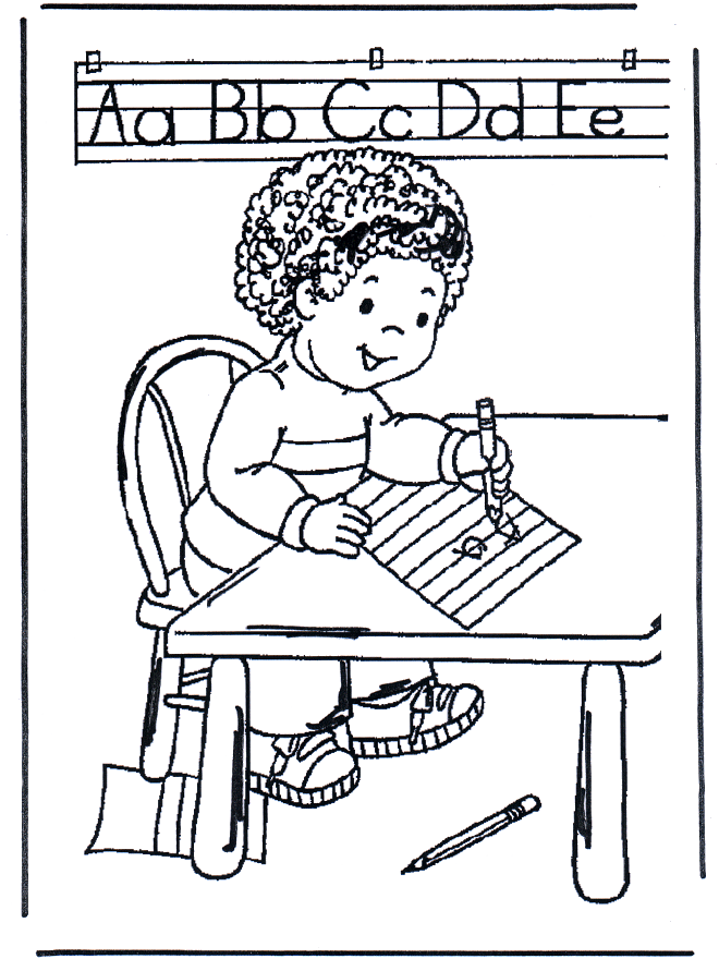 Writing - Skole-malesider