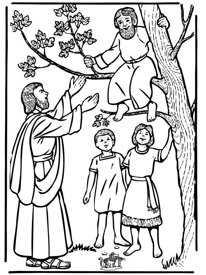 Zacchaeus and Jesus - Det ny testamente